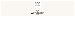 Desktop Screenshot of juwelier-werkmann.de