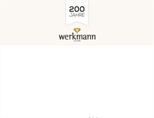 Tablet Screenshot of juwelier-werkmann.de